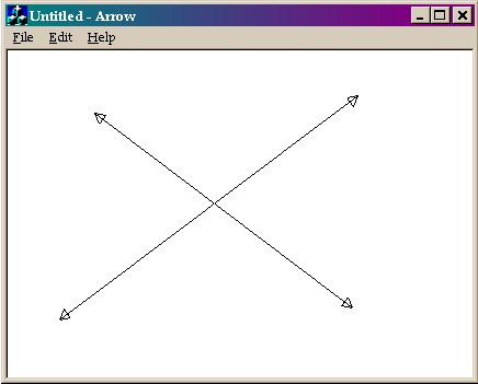 436x351 Vc Example, Drawing Arrow Line, Drawing Measuring Line, Graphics - Arrow Line Drawing