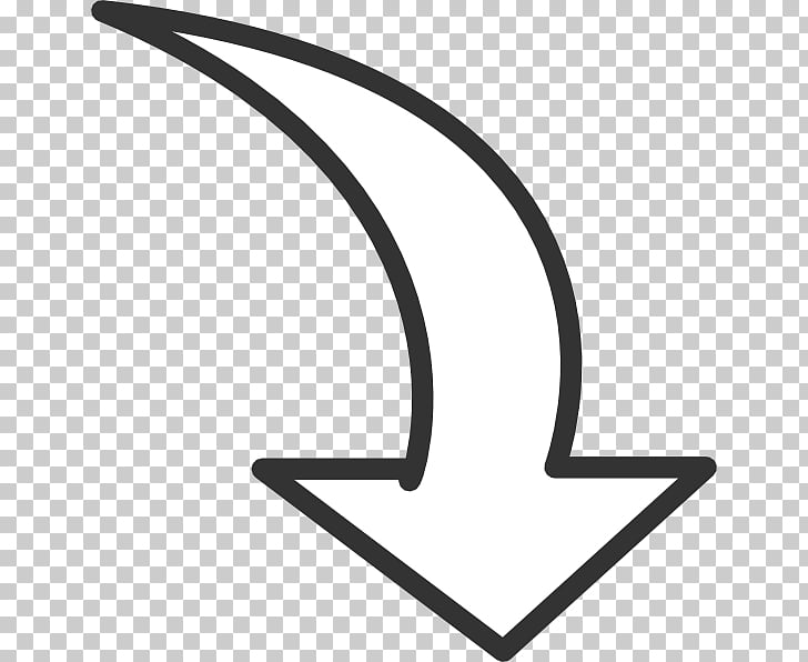 728x596 curve computer icons drawing black arrowhead s png clipart - Arrowhead Drawing
