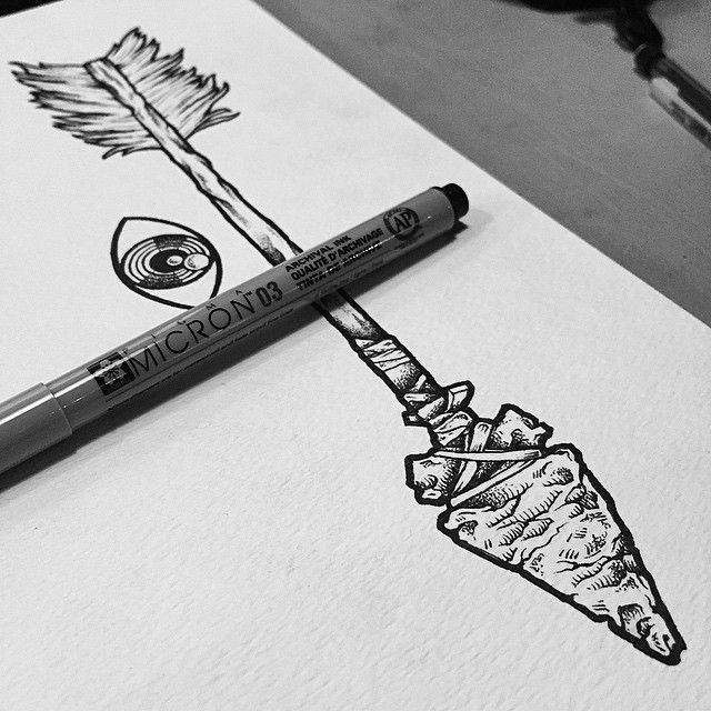 640x640 today - Arrowhead Drawing