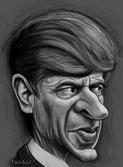 410x557 Learn To Draw Arsenal Sketches Koscilny, Therry Henry, Aw - Arsenal Drawing
