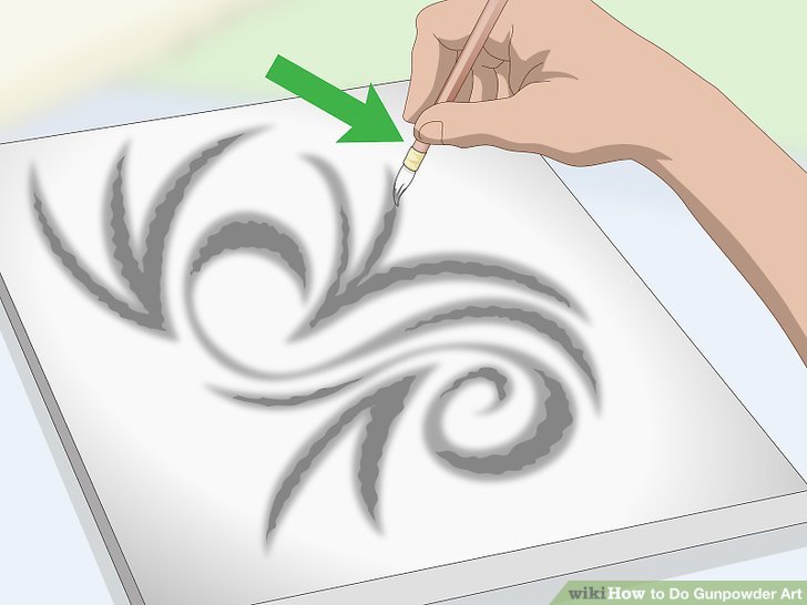 728x546 How To Do Gunpowder Art Steps - Art And Drawing