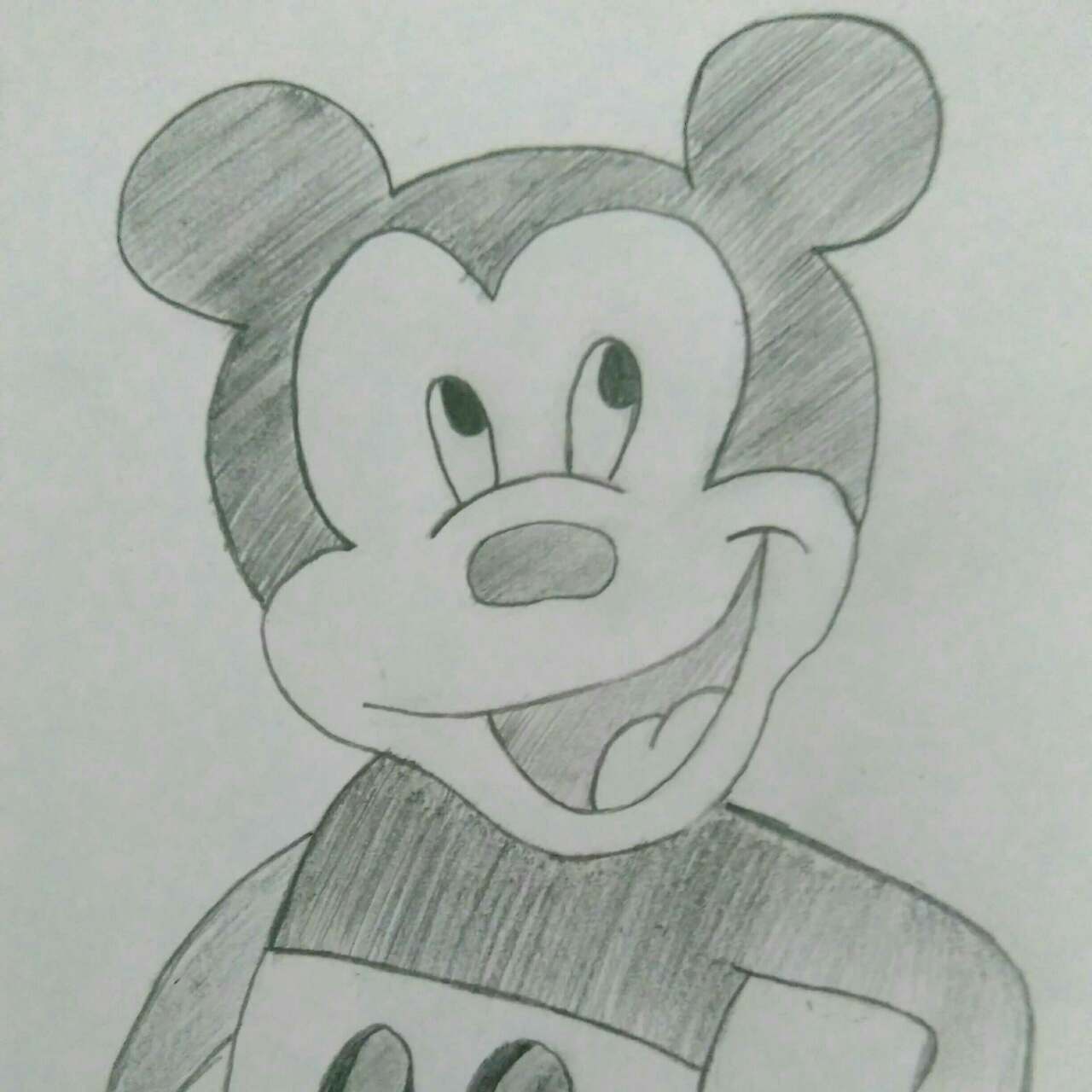 1280x1280 Mickey Mouse - Art And Drawing