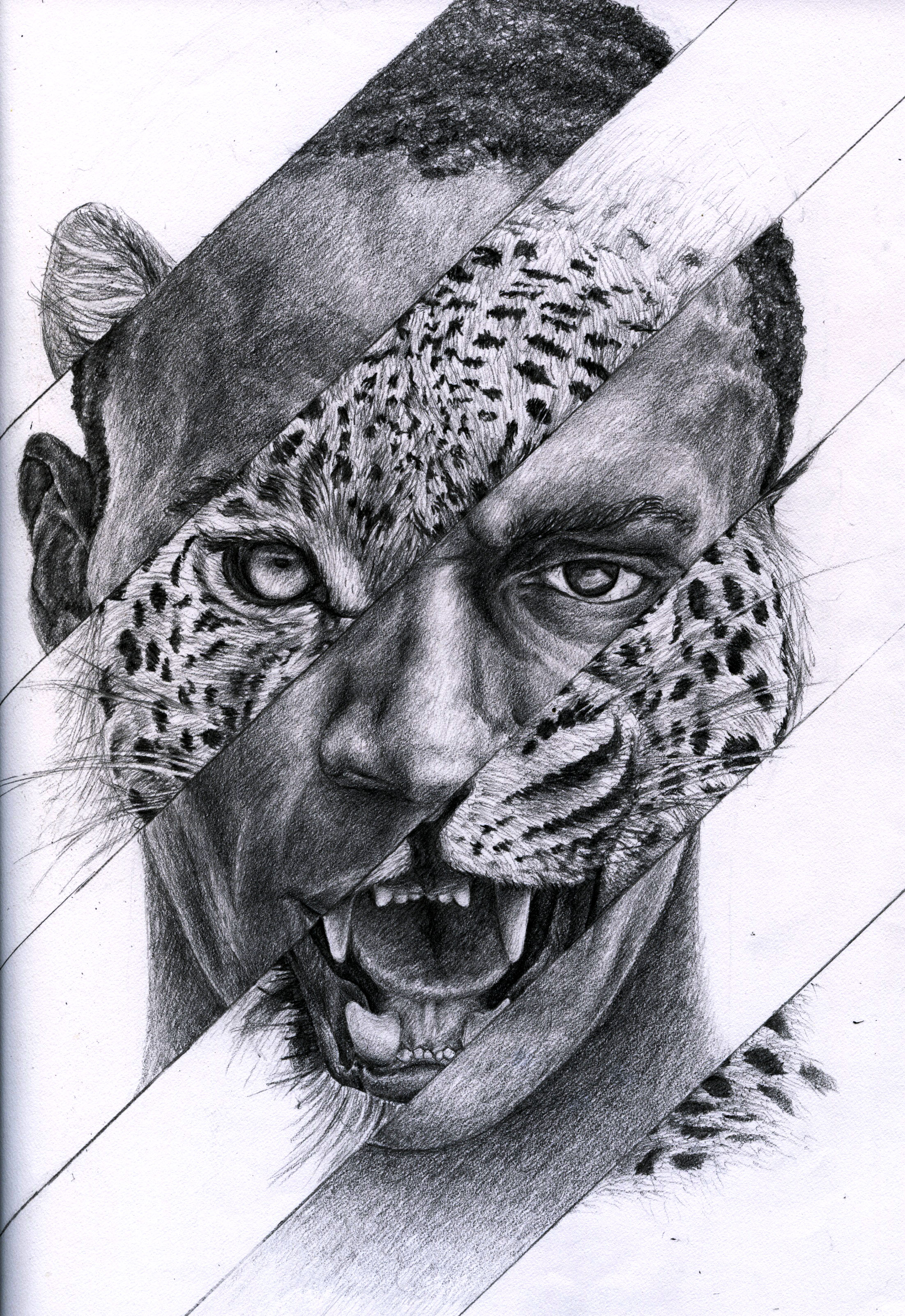 2203x3201 My Portrait Of Usain Bolt, The Human Cheetah - Art Animals Drawing
