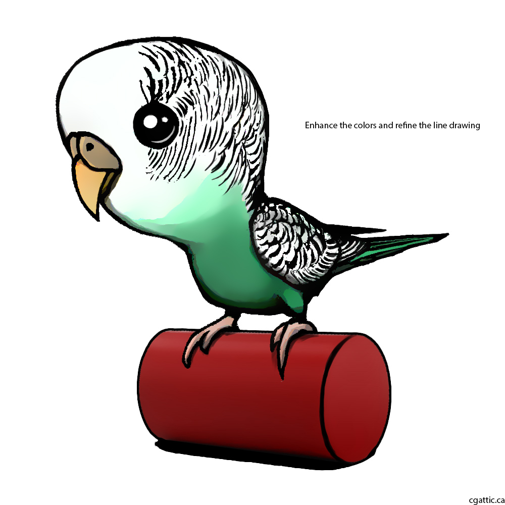 1000x1000 Cartoon Bird Drawings In Photoshop - Art Cartoon Drawing