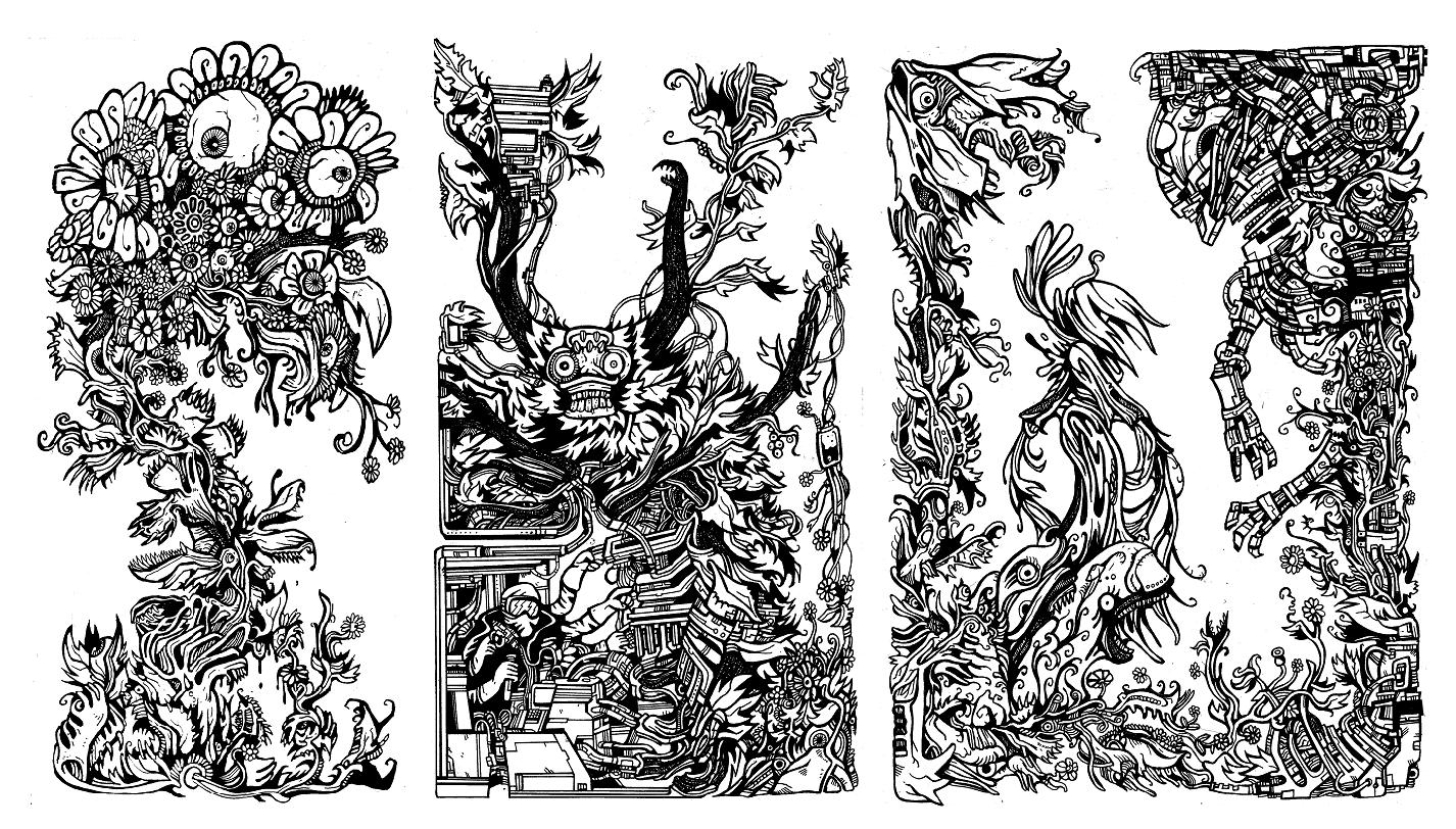 1426x812 Summer Time Art Deco Heyapathy Surreal Comics - Art Deco Drawings