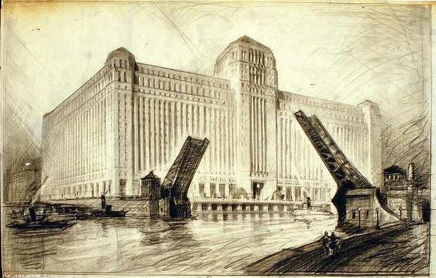 630x402 Art Deco Magda Radoch - Art Deco Drawings