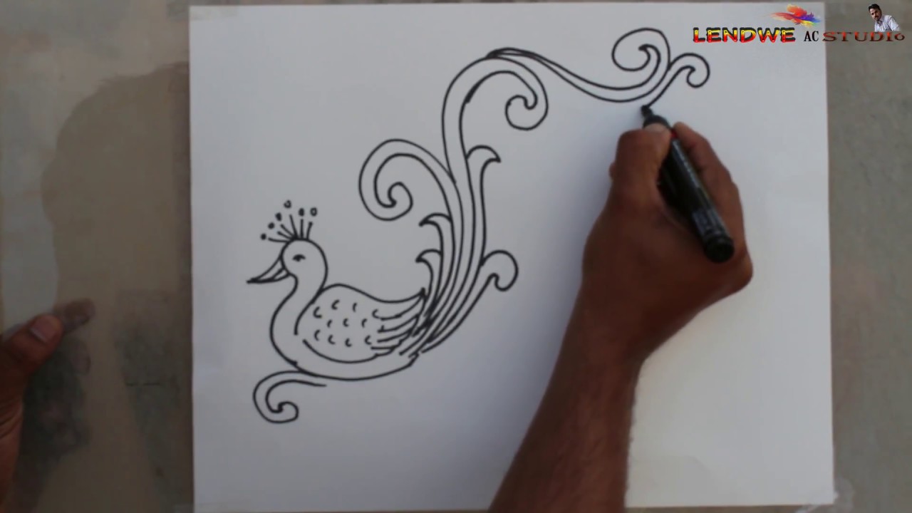 1280x720 How To Draw Free Hand Design Drawing - Art Design Drawing