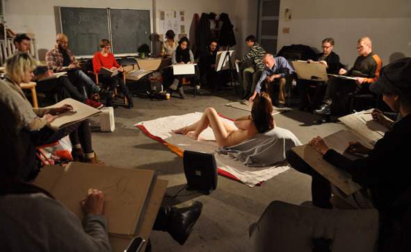 591x363 Berlin Drawing - Art Drawing Classes