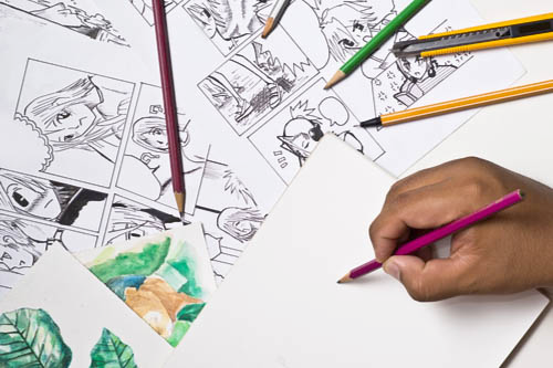 500x333 Graphic Storytelling - Art Drawing Classes