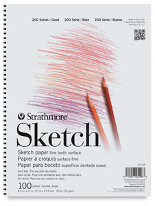 226x300 Strathmore Blick Art Materials - Art Drawing Pad