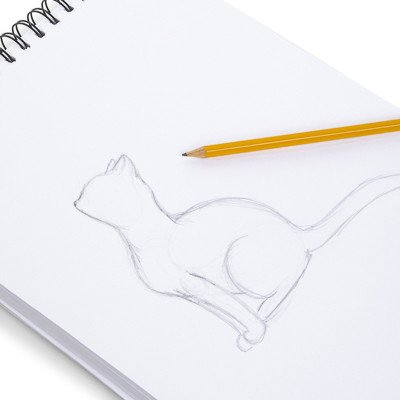 400x400 Drawing Sketch Pad Five Below - Art Drawing Pad