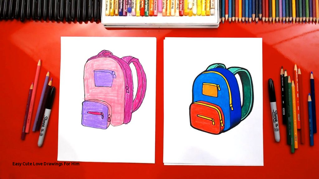 1024x576 Easy Cute Love Drawings For Him How To Draw Archives Art For Kids - Art For Kids Hub Drawings