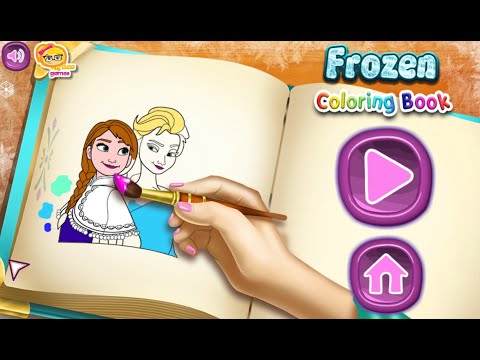 480x360 Frozen Coloring Book Drawing Games - Art Games Drawing