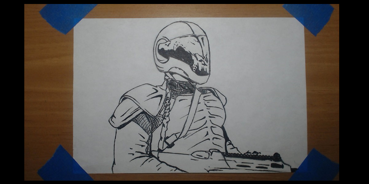 1200x600 A Basic Guide To Drawing A Peacekeeper From The Hunger Games - Art Games Drawing