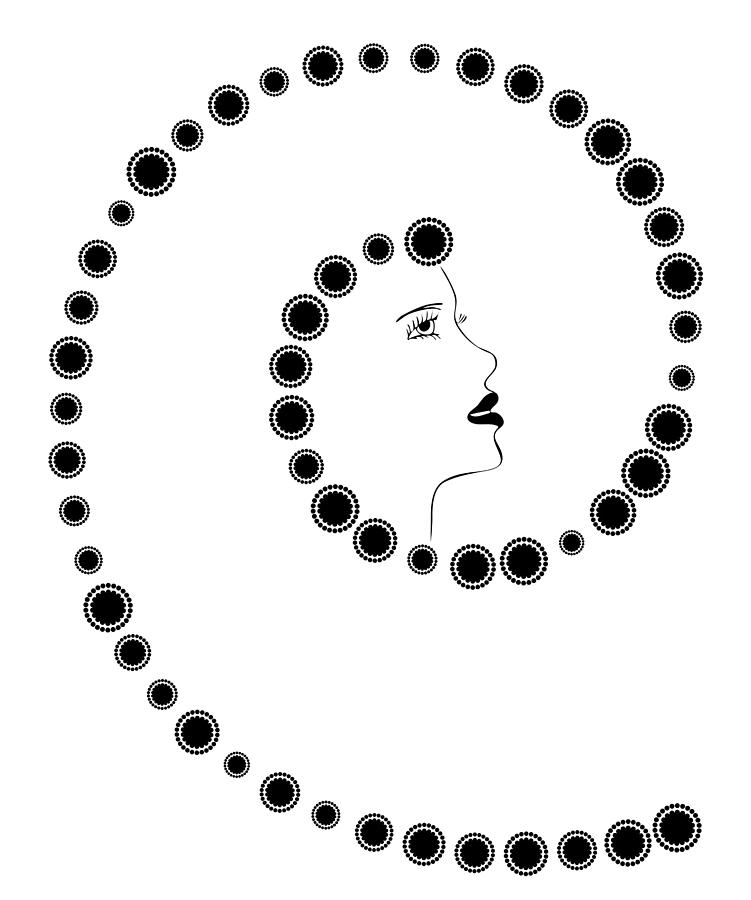 751x900 Art Nouveau Design Drawing - Art Nouveau Drawings