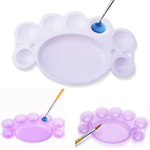 300x300 Acrylic Liquid Color Mixing Painting Drawing Liner Nail Art - Art Palette Drawing