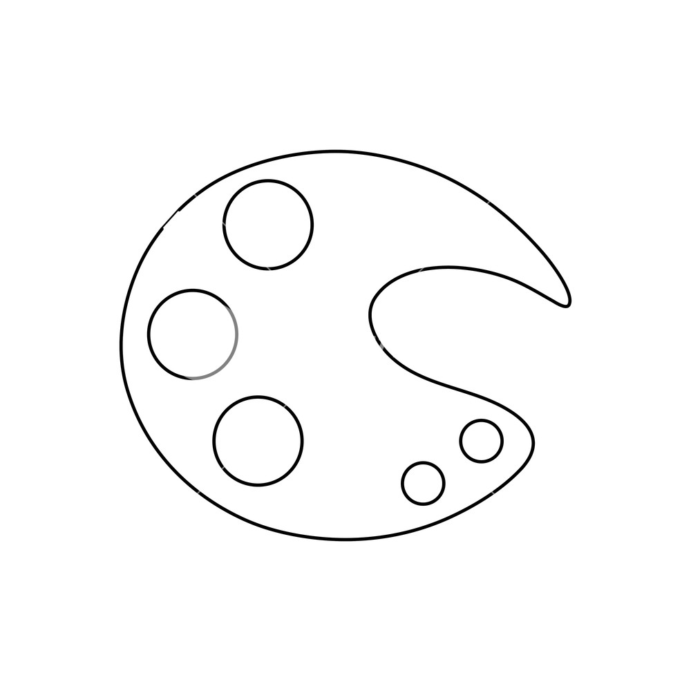 Art Palette Drawing at Explore collection of Art