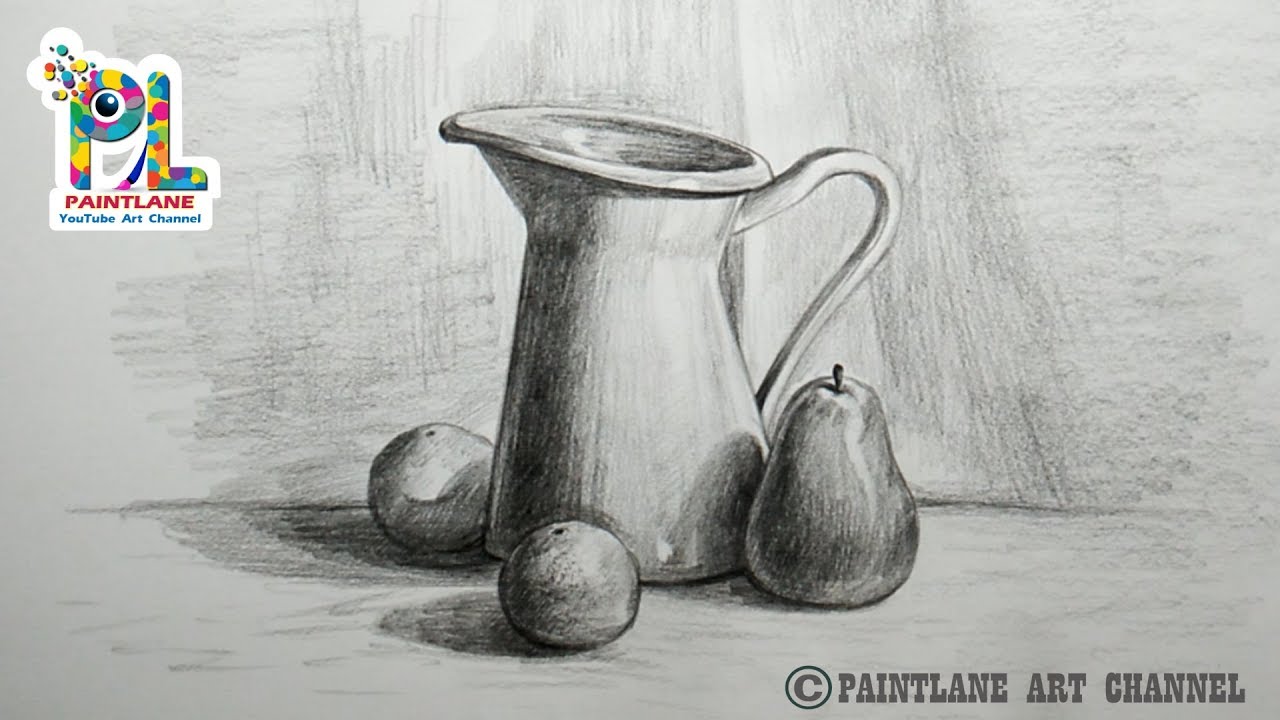 1280x720 How To Draw Still Life With Pencil Pencil Art Drawing - Art Pictures Drawing