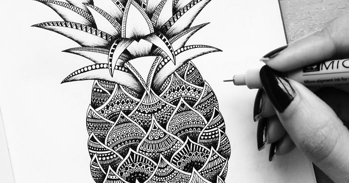 700x367 I Am Obsessed With Drawing Super Detailed Art Bored Panda - Art Pictures Drawing