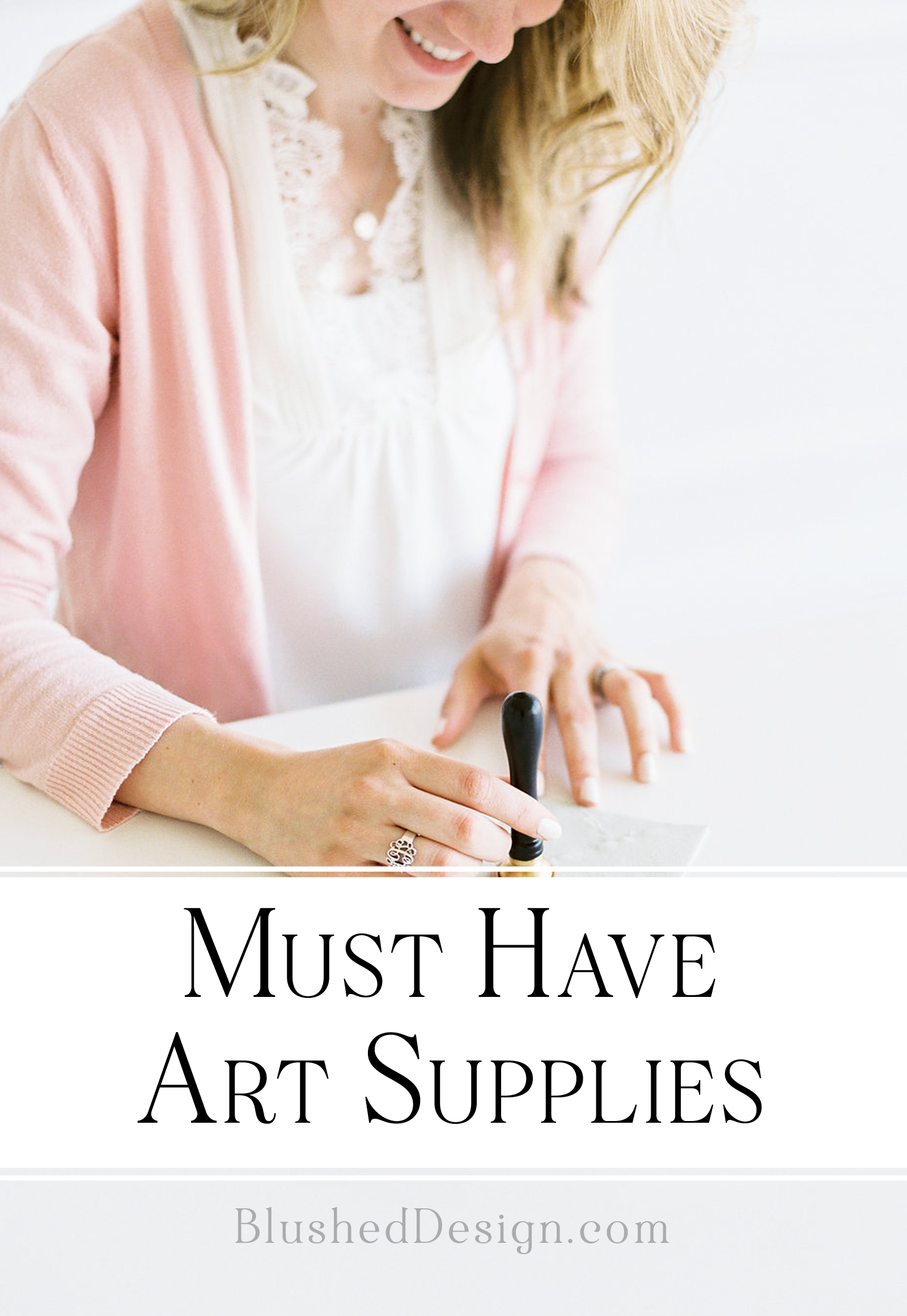 1600x2322 Must Have Art Supplies For Drawing And Painting Blushed Design - Art Supplies Drawing