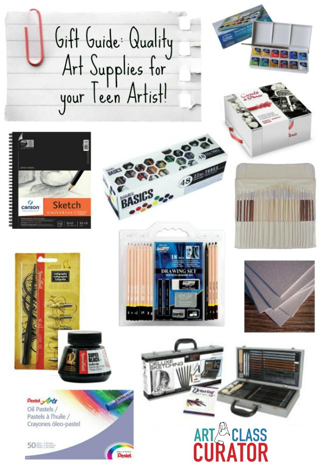 650x929 The Very Best Gifts For Teenage Artists - Art Supplies Drawing