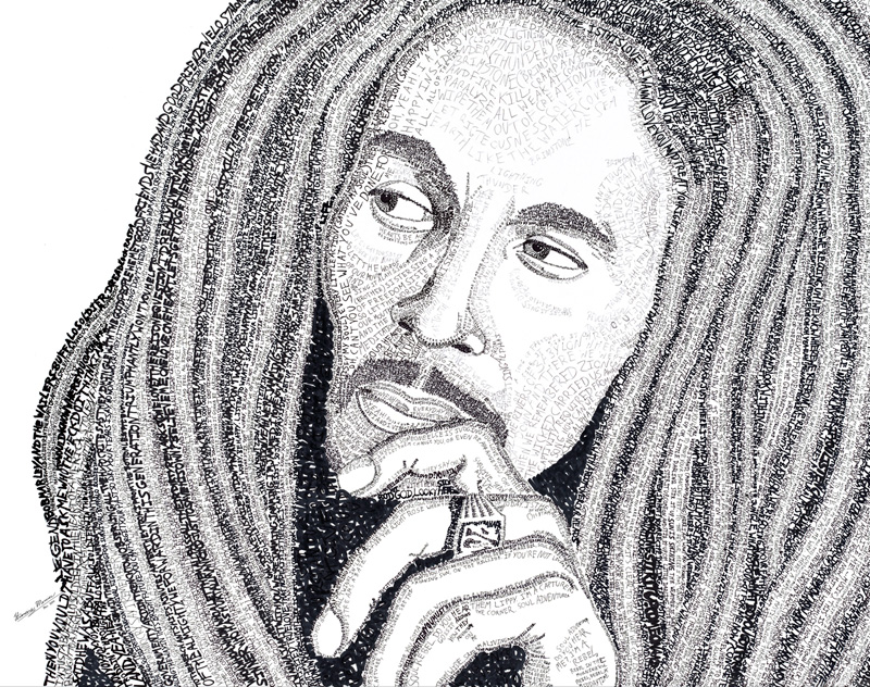 800x632 Bob Marley Art For Sale - Art Work Drawings