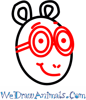 300x350 how to draw arthur read - Arthur Drawing