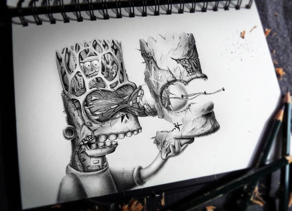 600x433 Creative Drawings - Artwork Drawings