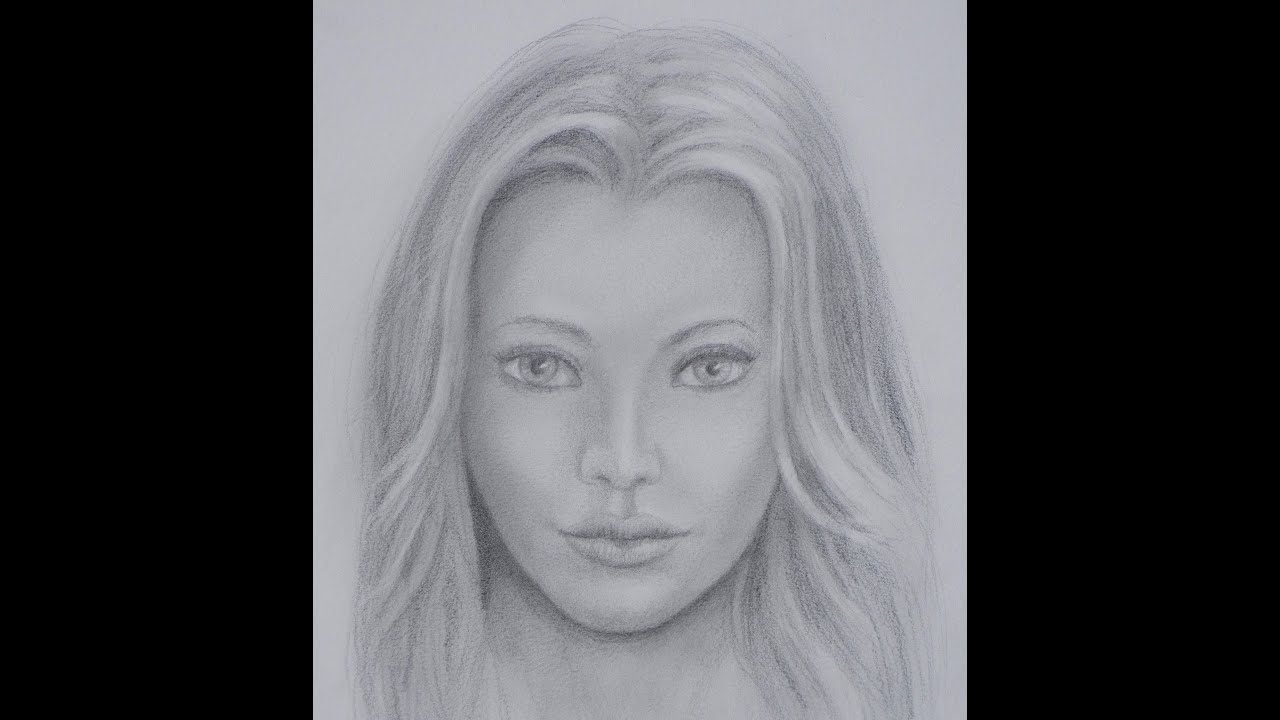 1280x720 Drawing Lessons How To Draw A Realistic Face - Artwork Drawings