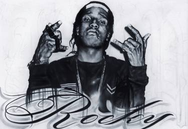 375x258 asap rocky drawing - Asap Rocky Drawing