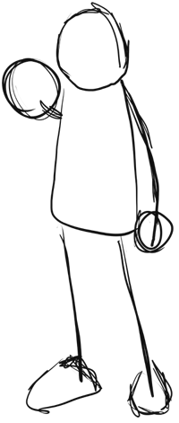 200x471 how to draw ash ketchum from pokemon step - Ash Drawing