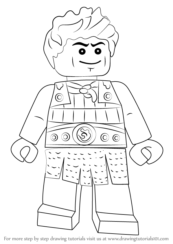 598x844 learn how to draw ash from ninjago - Ash Drawing