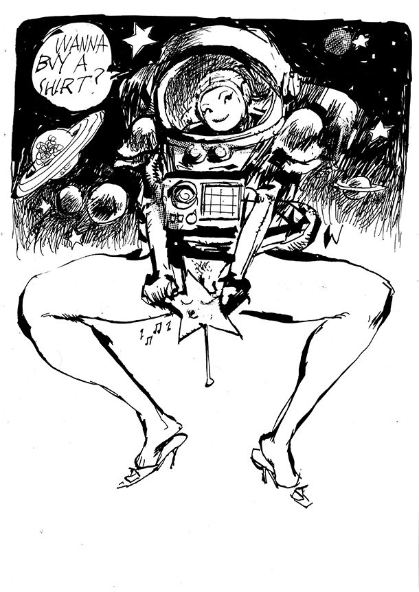 610x862 beautiful drawing - Ashley Wood Drawing