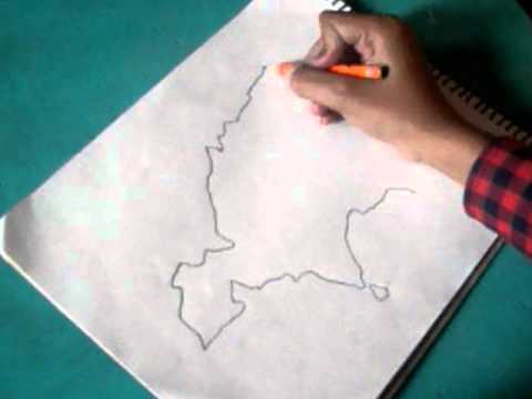 480x360 how to draw a outline map of asia - Asia Drawing