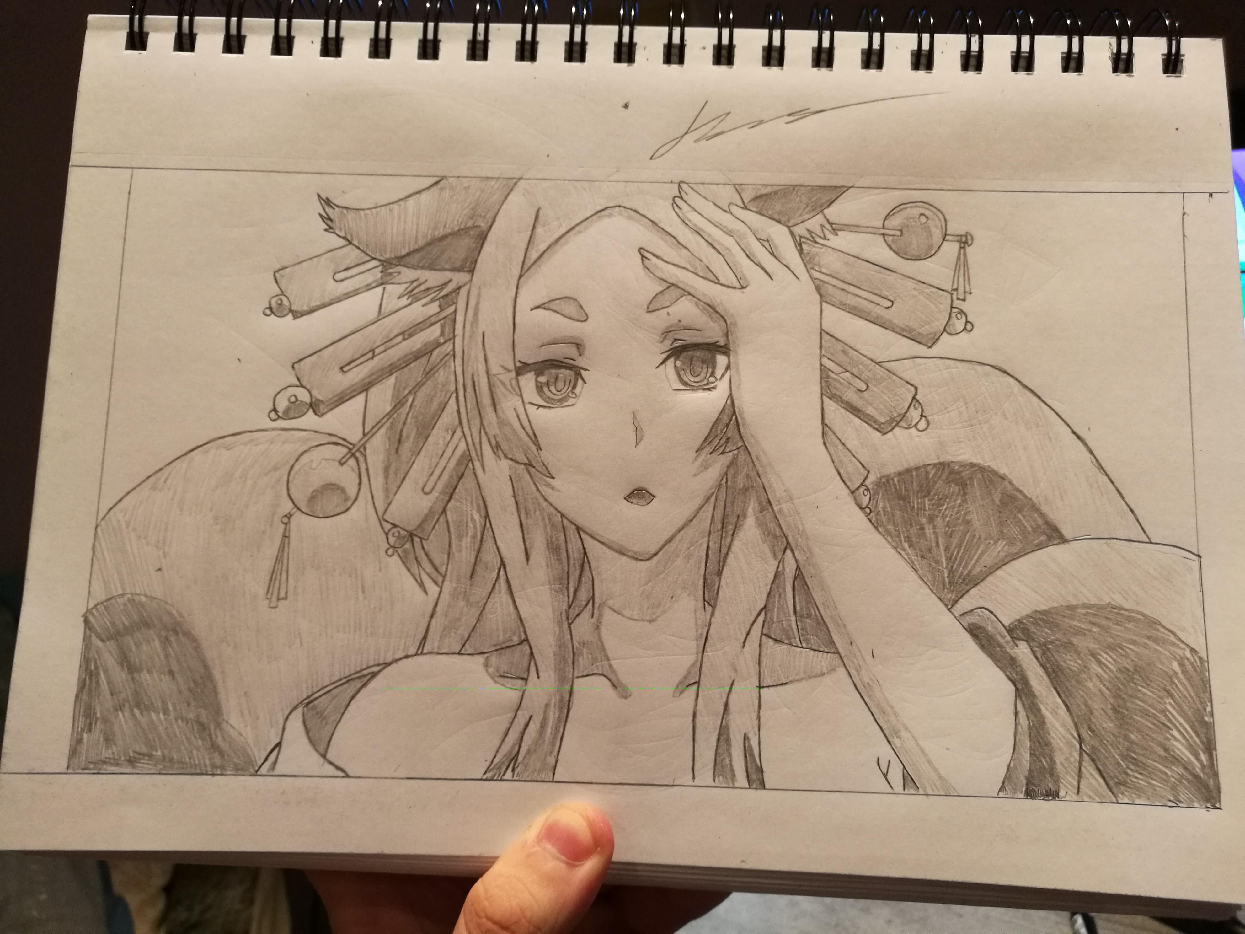 3968x2976 new yasaka drawing as one of you requested and tomorrow you will - Asia Drawing