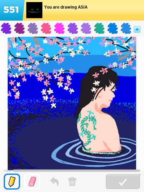 500x667 asia drawings - Asia Drawing