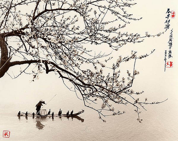 600x476 Photos Made To Look Like Traditional Chinese Paintings - Asian Drawings