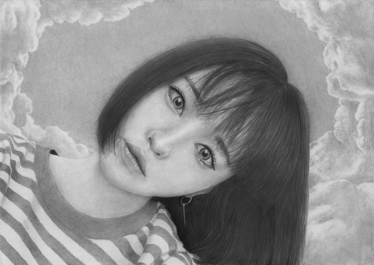 770x545 Asian Woman Drawing - Asian Woman Drawing