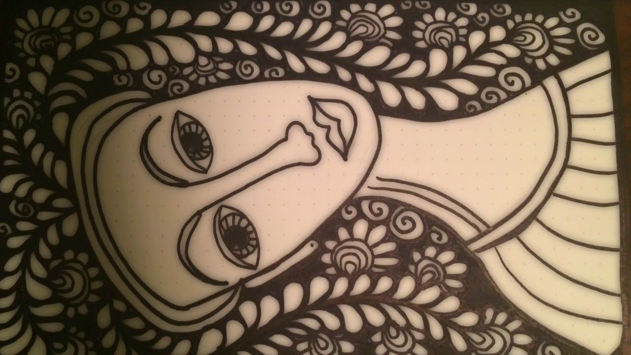 1280x720 asmr another face doodle - Asmr Drawing