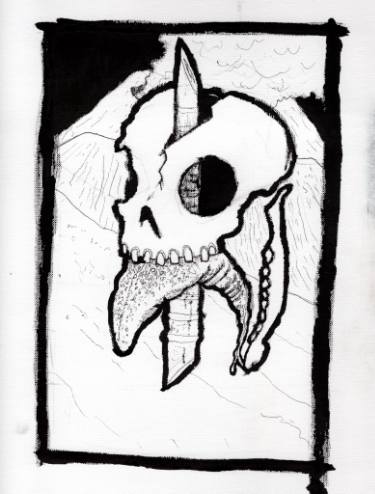 375x494 Untitled Drawing - Aso Drawing