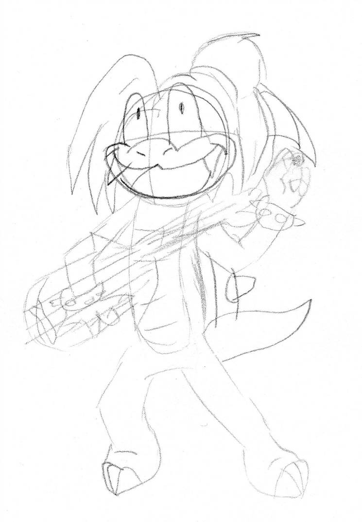 745x1073 wory koopa plays guitar - Aso Drawing