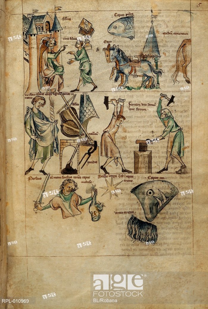 699x1037 drawings relating to the zodiac, whole folio various drawings - Astrology Drawings