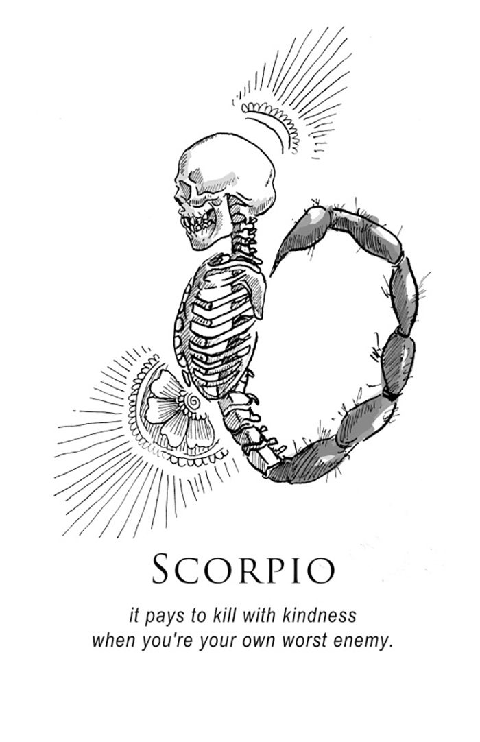 700x1082 Zodiac Signs Like You've Never Seen Before Bored Panda - Astrology Drawings