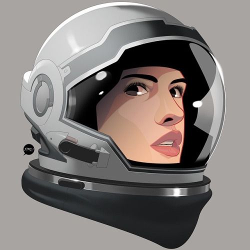 500x500 astronaut helmet drawing tumblr - Astronaut Helmet Drawing