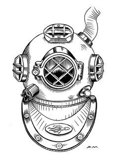 236x324 astronaut helmet tattoo - Astronaut Helmet Drawing