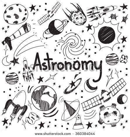 445x470 astronomy science theory and drawing doodle handwriting icon - Astronomy Drawings