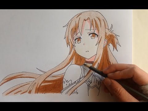 480x360 Drawing Asuna - Asuna Drawing