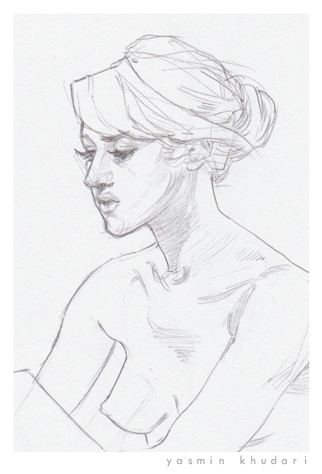 453x666 yasventures figure drawing - Athena Drawing