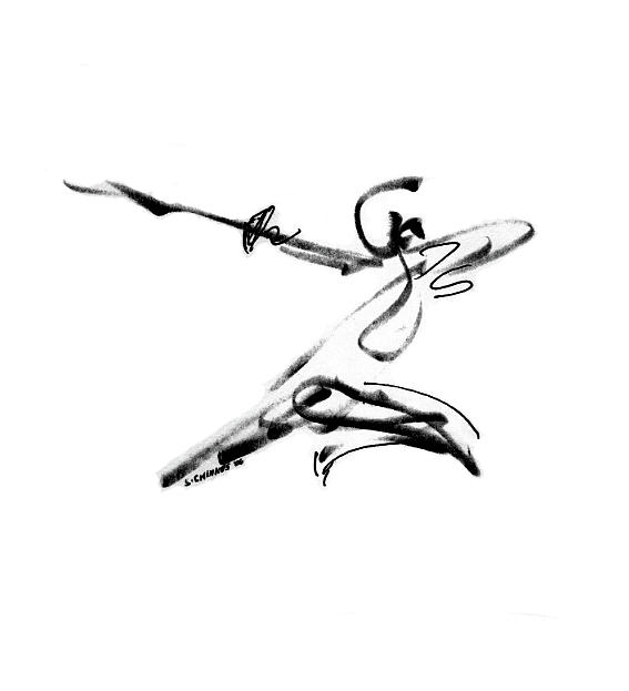 567x623 athlete drawing - Athlete Drawing