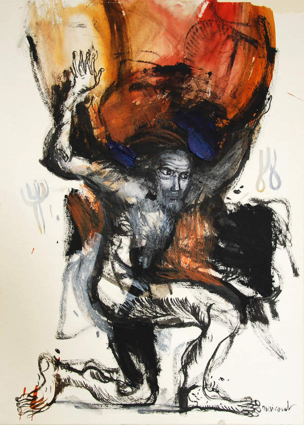 600x837 Atlas - Atlas Drawing